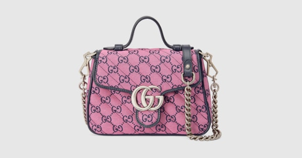 Sac gucci rose poudré