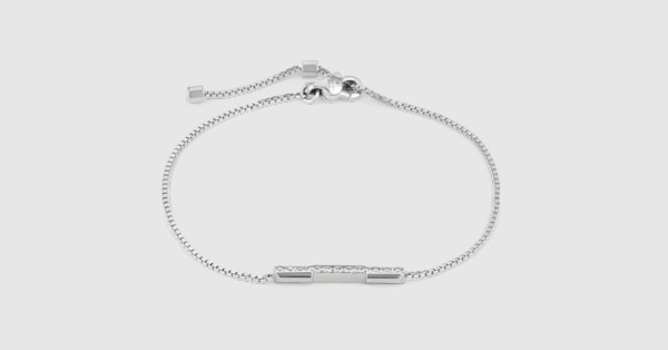 Gucci Link to Love〕ダイヤモンドブレスレット 18k ゴールド ・18K Gucci Link to Love〕ダイヤモンドブレスレット 18k ゴールド ・18K