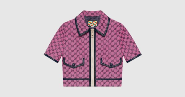 Gucci GG Multicolor canvas jacket. 7