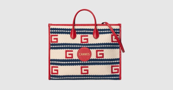 Gucci メンズ トートバッグ キャンバス レザー グッチ公式通販 Gucci Jp