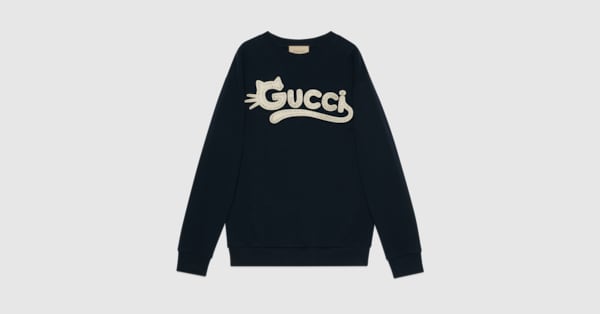 Gucci kitten logo sweatshirt. 7