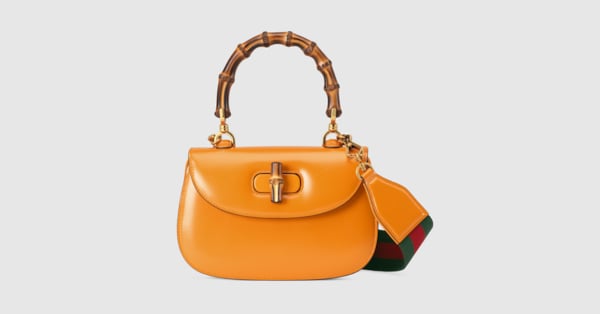 light orange bag