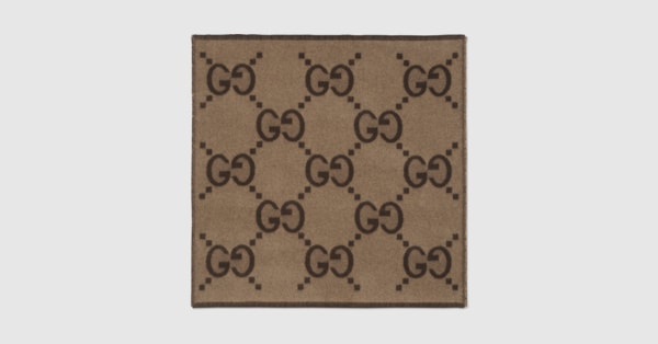 【新品未使用】GUCCI ベビーブランケット、ペットマット、クッションマット グッチ キッズ〔ベビー〕GGカシミア ブランケット | GUCCI® JP