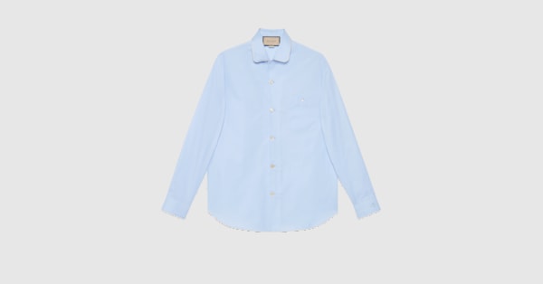 Gucci メンズ シャツ ビジネスシャツ メンズ ウェア ファッション グッチ公式通販 Gucci Jp