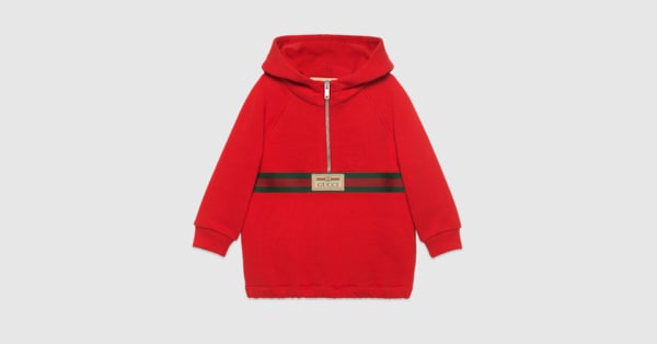 【美品】GUCCI　ジャケット　コットン　キッズ　110cm〜 ベビー〕GUCCI ラベル付き コットン ジャケット ・レッド | GUCCI公式