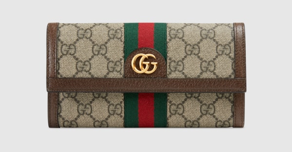 Gucci Ophidia GG Continental Wallet