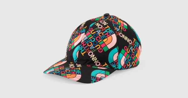 The North Face x Gucci baseball hat in 