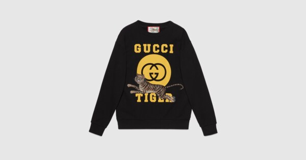 white gucci sweatshirt