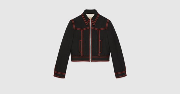 Rossa Cappotti e giubbotti per Donna di Gucci | FASHIOLA.it