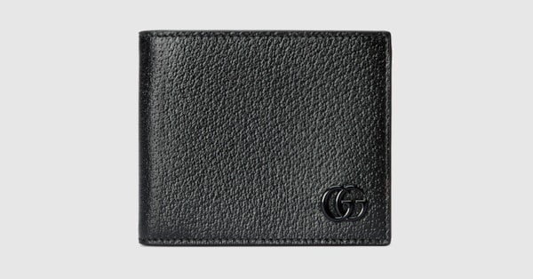 折りたたみ財布 Gucci Black Leather Wallet GG Marmont zip around wallet in black leather | GUCCI® US