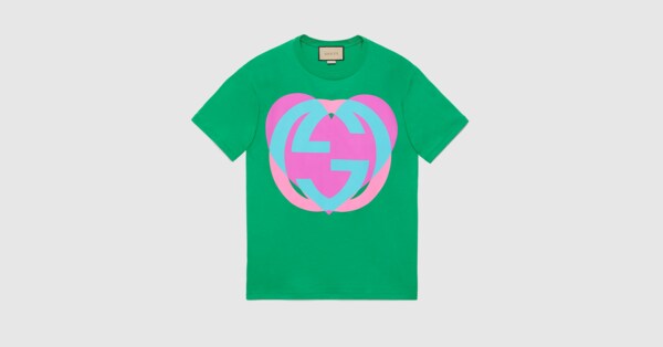 gucci shirt heart