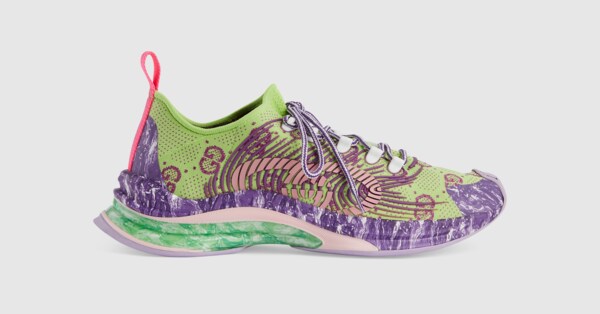 gucci butterfly trainers