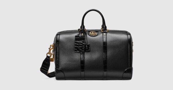 Men's Designer Luxury Duffle Bags | Leather Duffle Bags | GUCCI® US