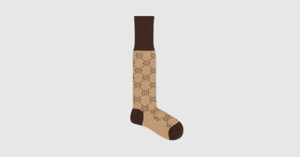 Gucci Beige and Brown GG Tights 523697 3GA35 (lpn5039439) — купить