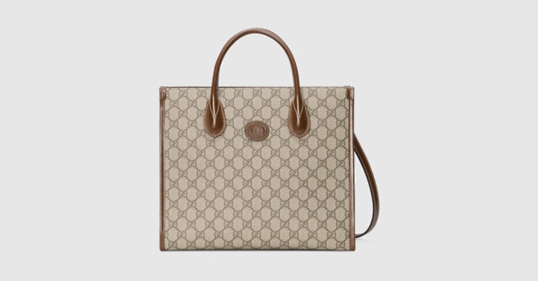 Gucci Original GG Supreme Coated Canvas Tote Small QFB0060L0H036