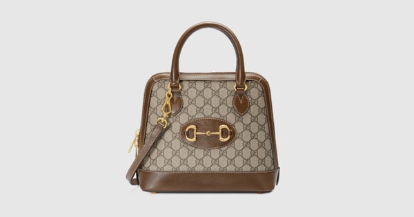 Gucci Horsebit 1955 small top handle bag in GG Supreme | GUCCI® US