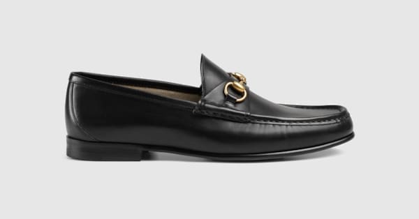 グッチ　シューズ Men's Horsebit 1953 loafer in black leather | GUCCI® US