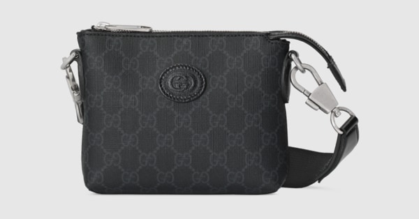 Gucci 互扣式双G邮差包. 1