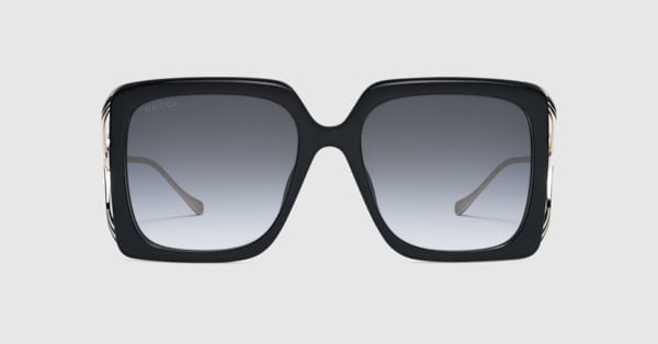 Gucci women's rectangular sunglasses sales