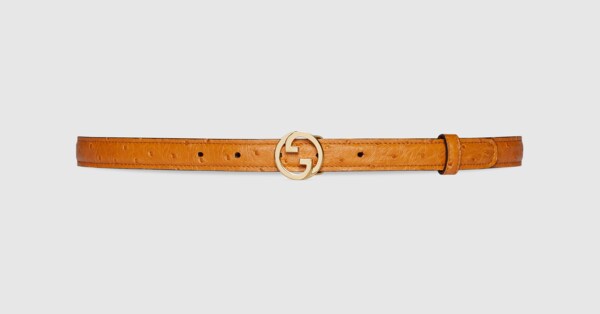 Womens gucci deals belt thin