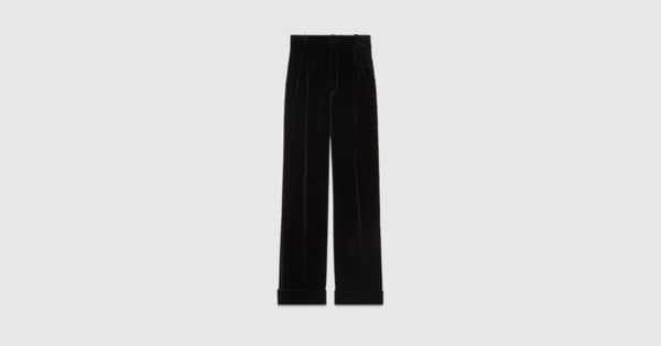gucci black trousers