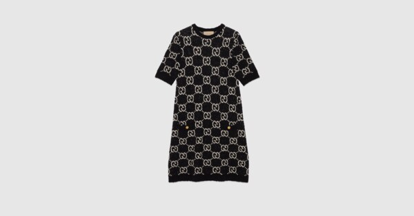 gg jersey jacquard dress｜TikTok Search