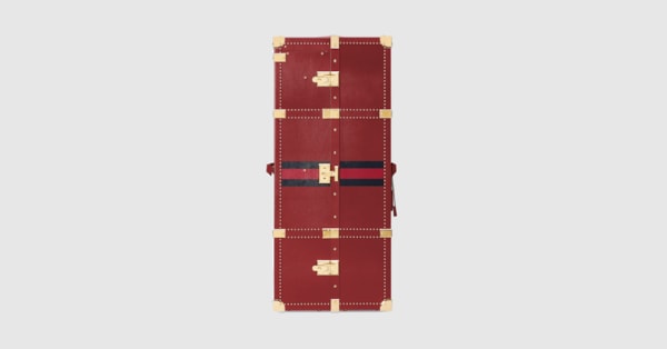 Gucci Savoy〕トランク ・レッド レザー | GUCCI公式