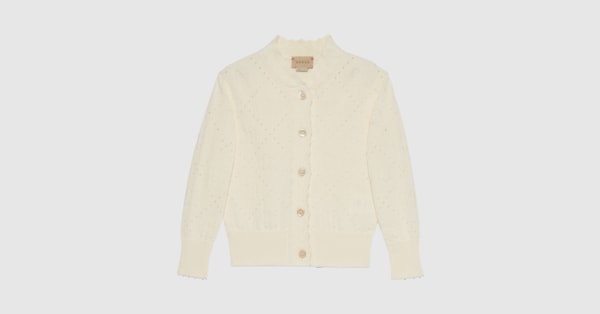 Gucci cardigan clearance white