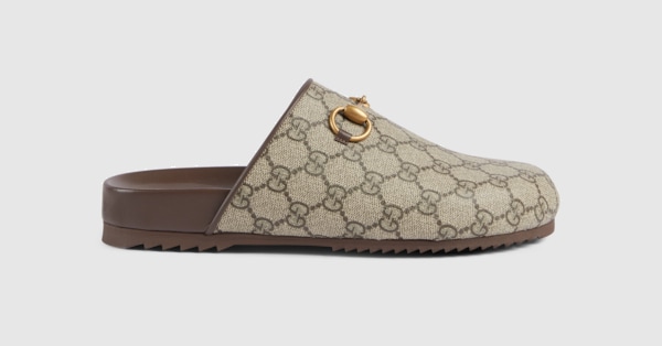 Women's mule with Horsebit in GG Supreme | GUCCI® TR