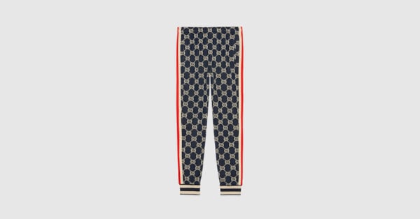 Gucci hot sale blue joggers