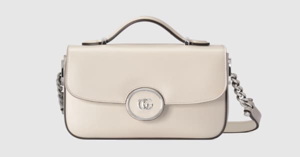 【送料&関税込】Gucci Petite Gg Small Handbag Gucci Petite GG Mini Shoulder Bag Light Green in Leather