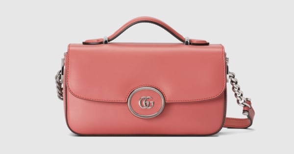 【送料&関税込】Gucci Petite Gg Mini Shoulder Bag Petite GG mini shoulder bag in pink leather | GUCCI® SG