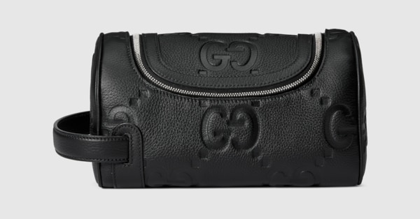 Gucci toiletry store bag black