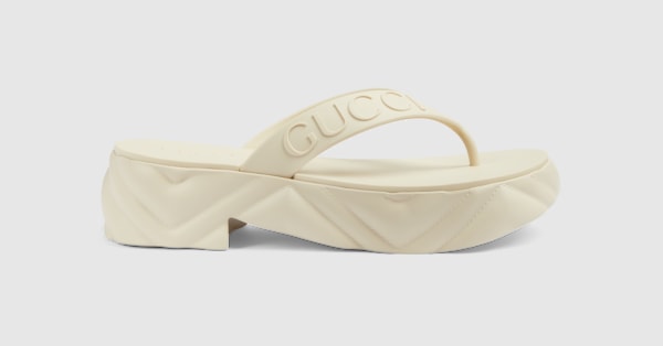 Red gucci thong on sale sandals