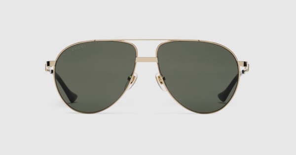Men s Aviators Sunglasses Mirrored Oversized GUCCI SG