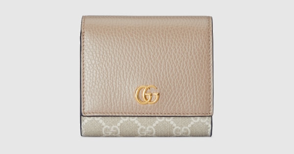 美品‼︎ ♦︎GUCCI ♦︎二つ折財布/ダブルG/スプリーム/ミディアムウォレット GUCCI グッチ 二つ折り 財布 GGスプリーム ダブルG バイカラー