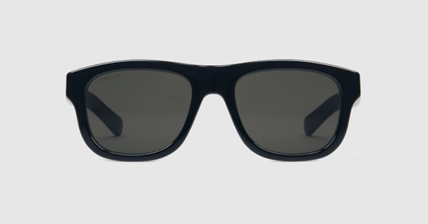 小物 GUCCI sunglasses vintage y2k oval BLK Oval frame sunglasses in black | GUCCI® US