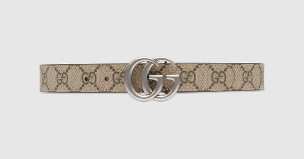 GUCCI ダブルG レザーベルト キッズサイズ 432707_2ZG0G_9742_001_100_0000