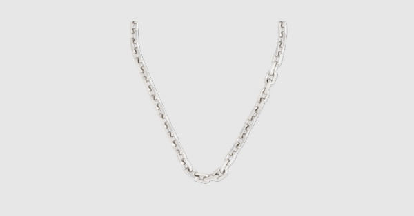 Safety pin hot sale necklace gucci