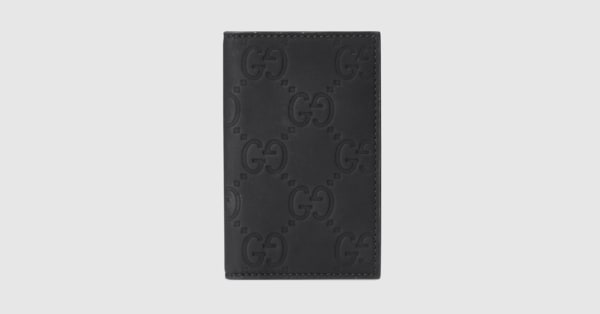 Porta carte top di credito gucci