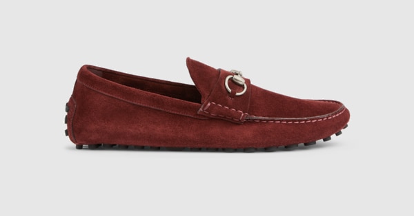 Gucci mens driving sales shoes