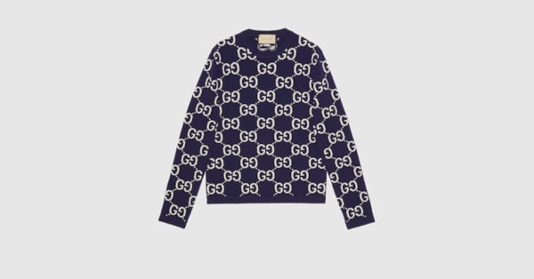 Gucci jumper outlet blue