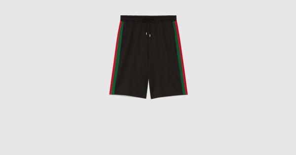 Black and red gucci store tracksuit