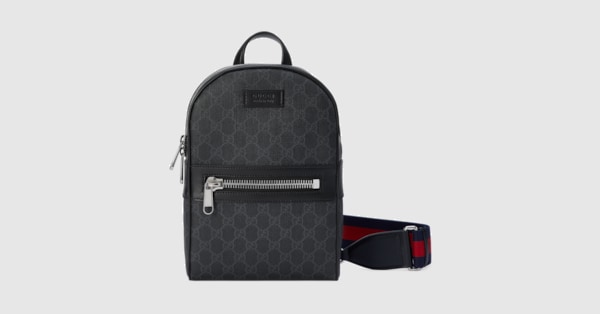 Black crossbody gucci sale