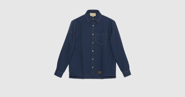Guess ROMA PAISLEY - Camicia - smart blue/blu scuro