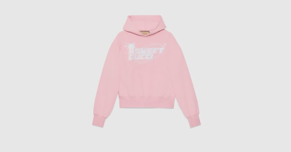 Hoodie hotsell gucci pink