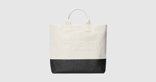 Gucci shopping bag best sale tessuto