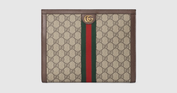 ショルダーバッグ・ポシェット OPHIDIA GG SUPREME FABRIC Ophidia pouch in GG Supreme canvas | GUCCI® GR
