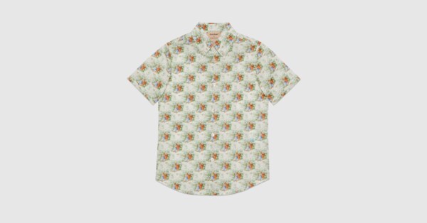 ピーターラビット™ x GUCCI コットン シャツアイボリー
