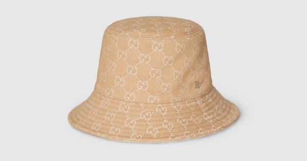 Yellow gucci bucket discount hat